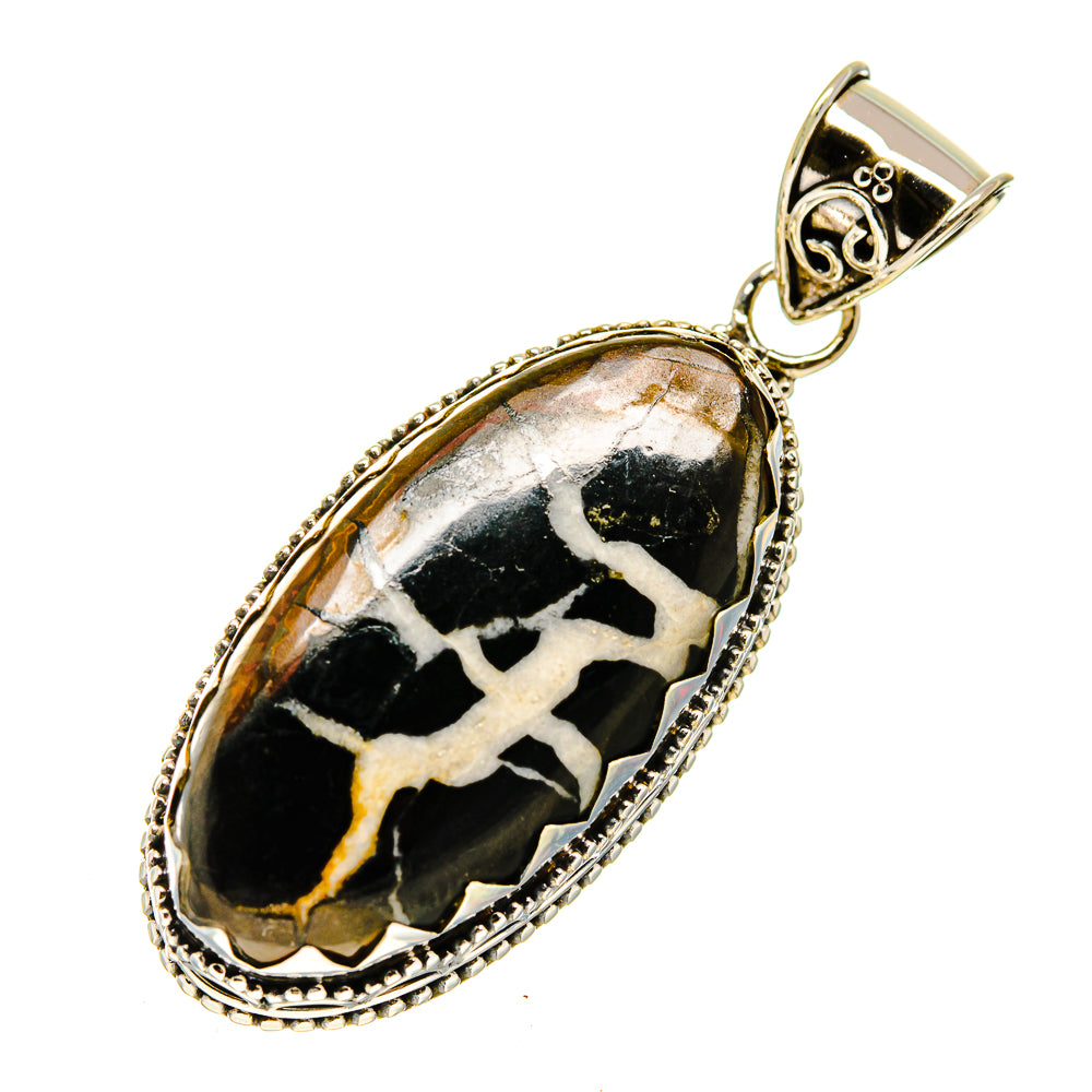 Septarian Geode Pendants handcrafted by Anasilvercos - PD747628 - Photo 2