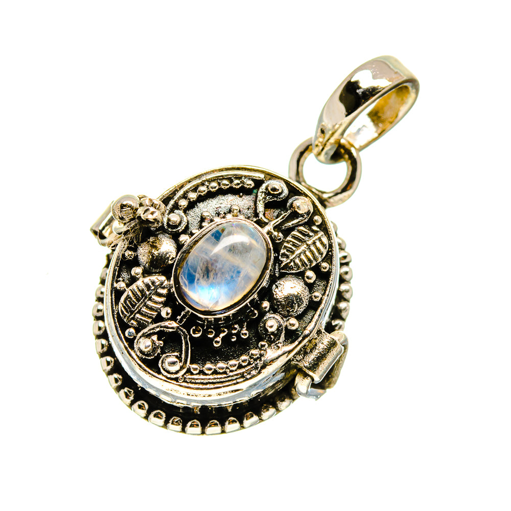 Rainbow Moonstone Pendants handcrafted by Anasilvercos - PD747796