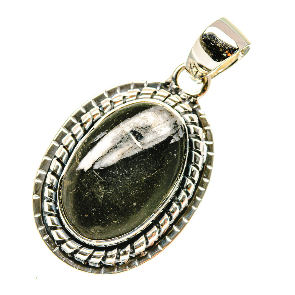 Pinolith Jasper Pendants handcrafted by Anasilvercos - PD7479 - Photo 2