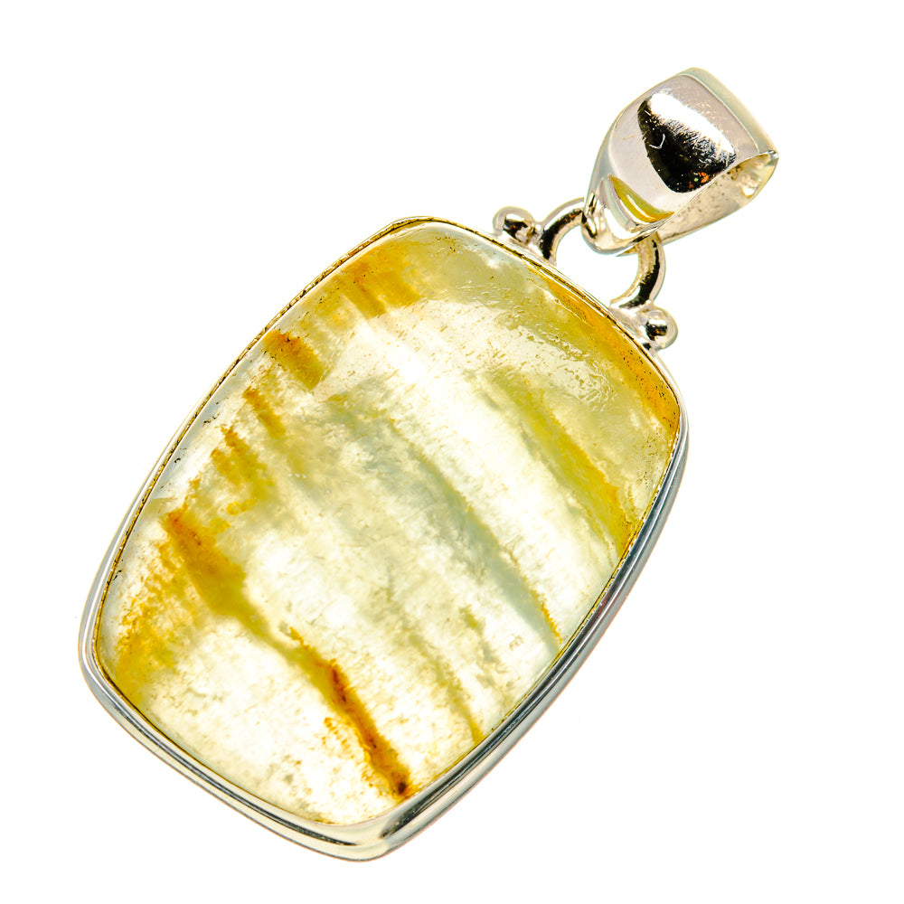 Green Fluorite Pendants handcrafted by Anasilvercos - PD747915