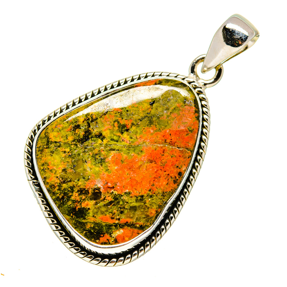 Unakite Pendants handcrafted by Anasilvercos - PD747944