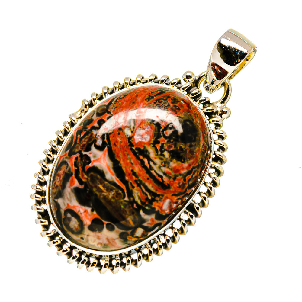 Poppy Jasper Pendants handcrafted by Anasilvercos - PD748011