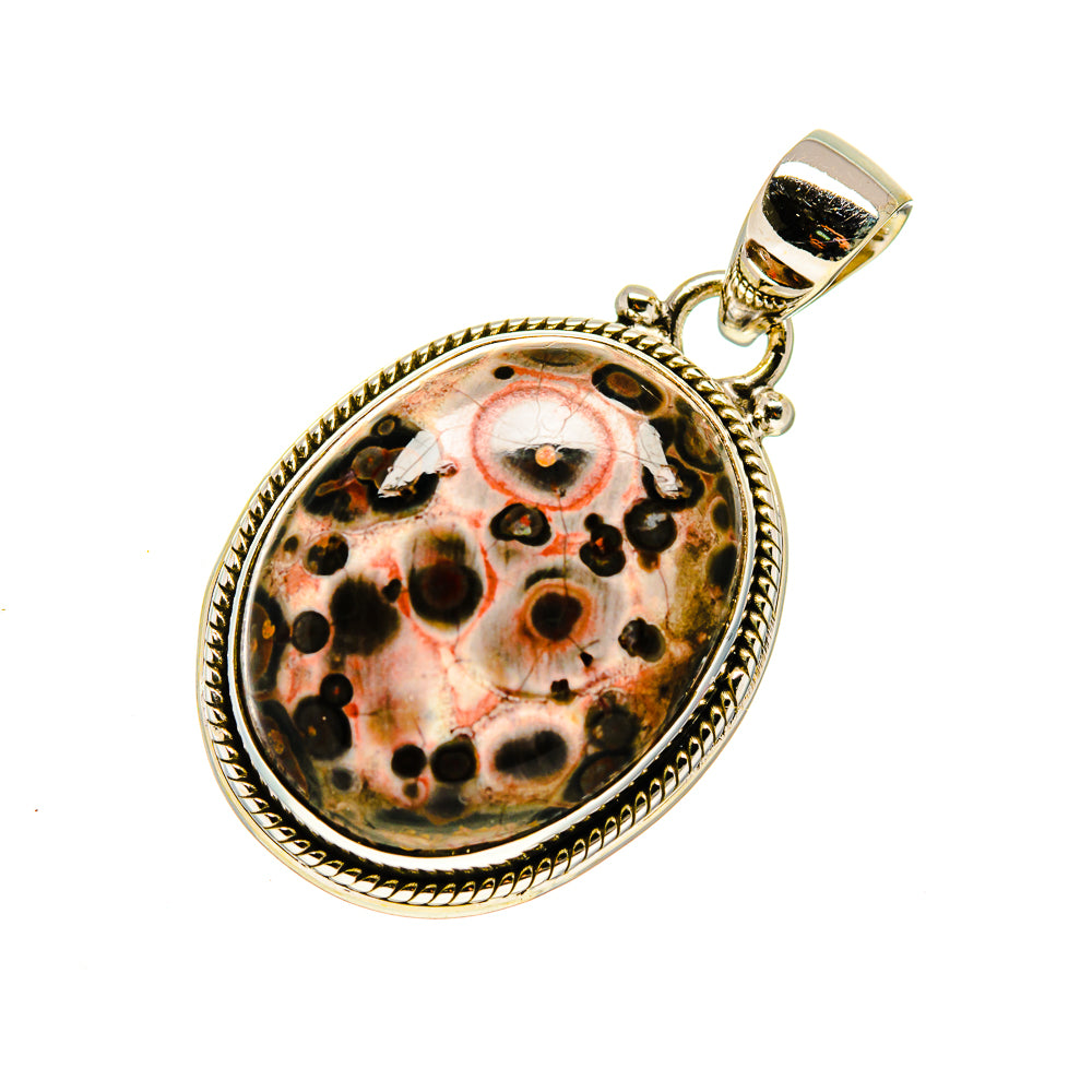 Poppy Jasper Pendants handcrafted by Anasilvercos - PD748024