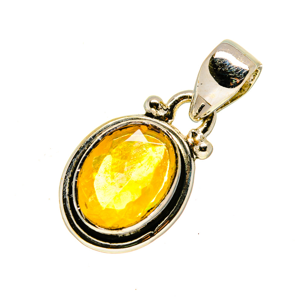 Ethiopian Opal Pendants handcrafted by Anasilvercos - PD748284