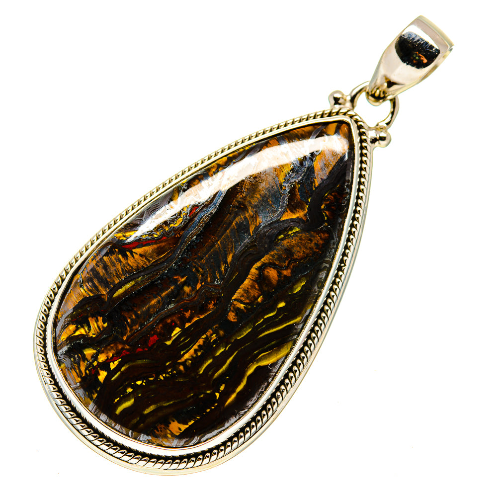 Pietersite Pendants handcrafted by Anasilvercos - PD748348