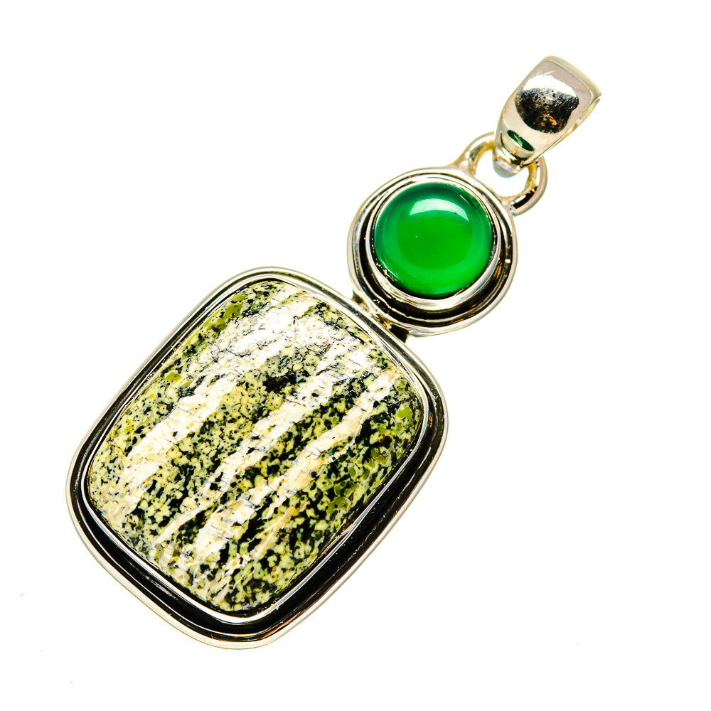 Lizard Jasper Pendants handcrafted by Anasilvercos - PD748361