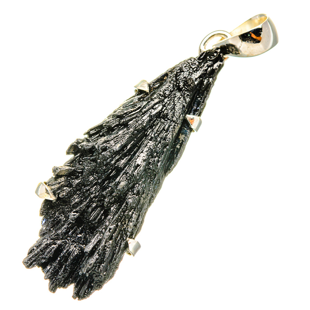 Black Tourmaline Pendants handcrafted by Anasilvercos - PD7484