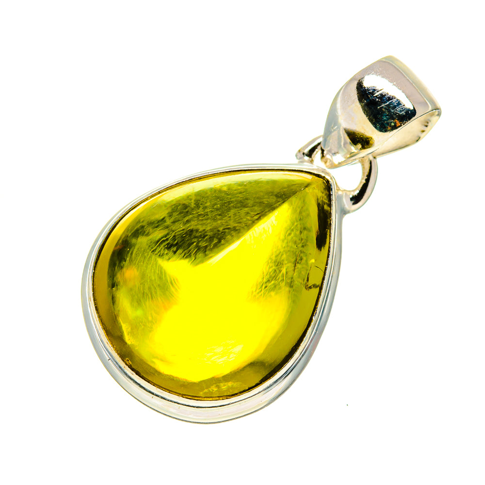 Olive Quartz Pendants handcrafted by Anasilvercos - PD748470