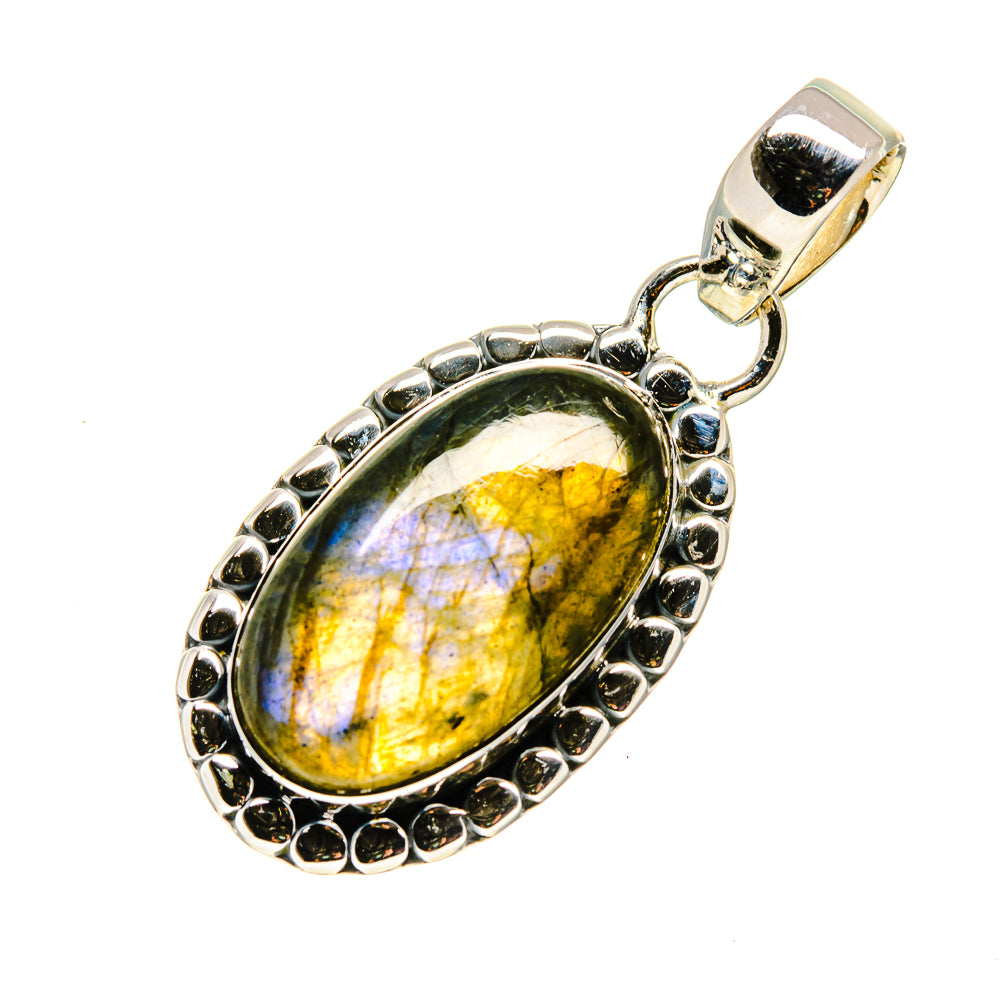 Labradorite Pendants handcrafted by Anasilvercos - PD748483