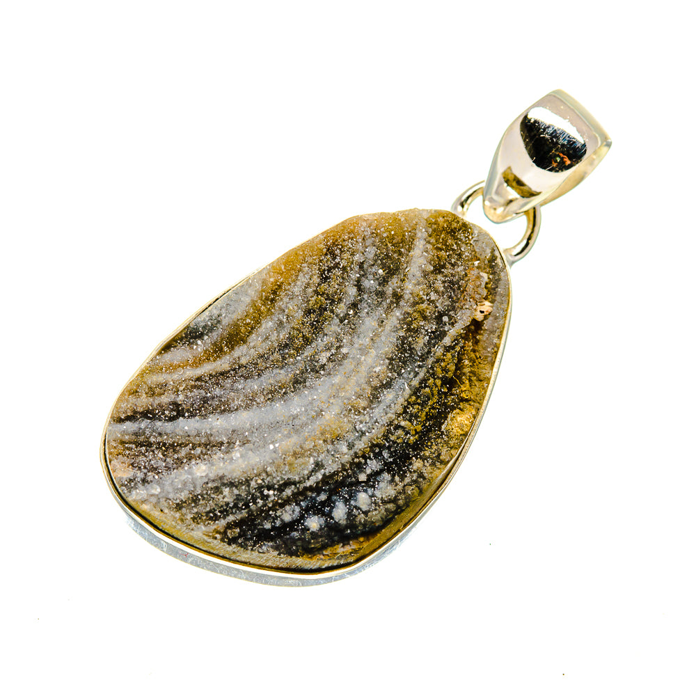 Desert Druzy Pendants handcrafted by Anasilvercos - PD748485