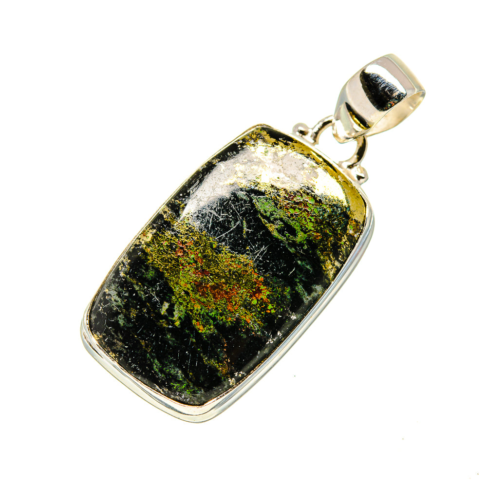 Grass Garnet Pendants handcrafted by Anasilvercos - PD748498