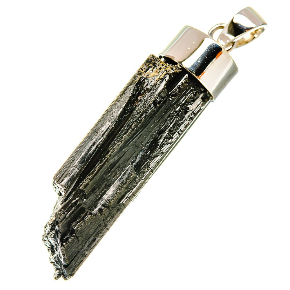 Black Tourmaline Pendants handcrafted by Anasilvercos - PD7485
