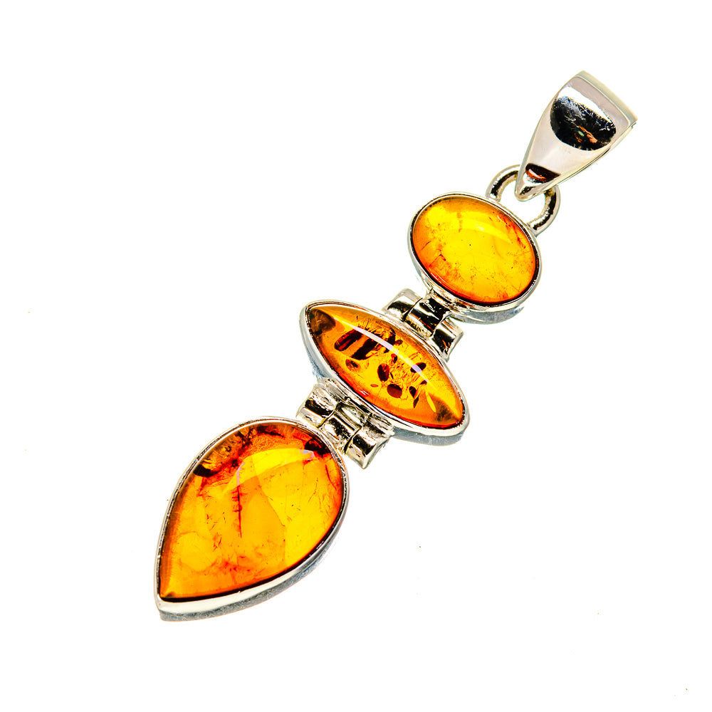 Baltic Amber Pendants handcrafted by Anasilvercos - PD748531