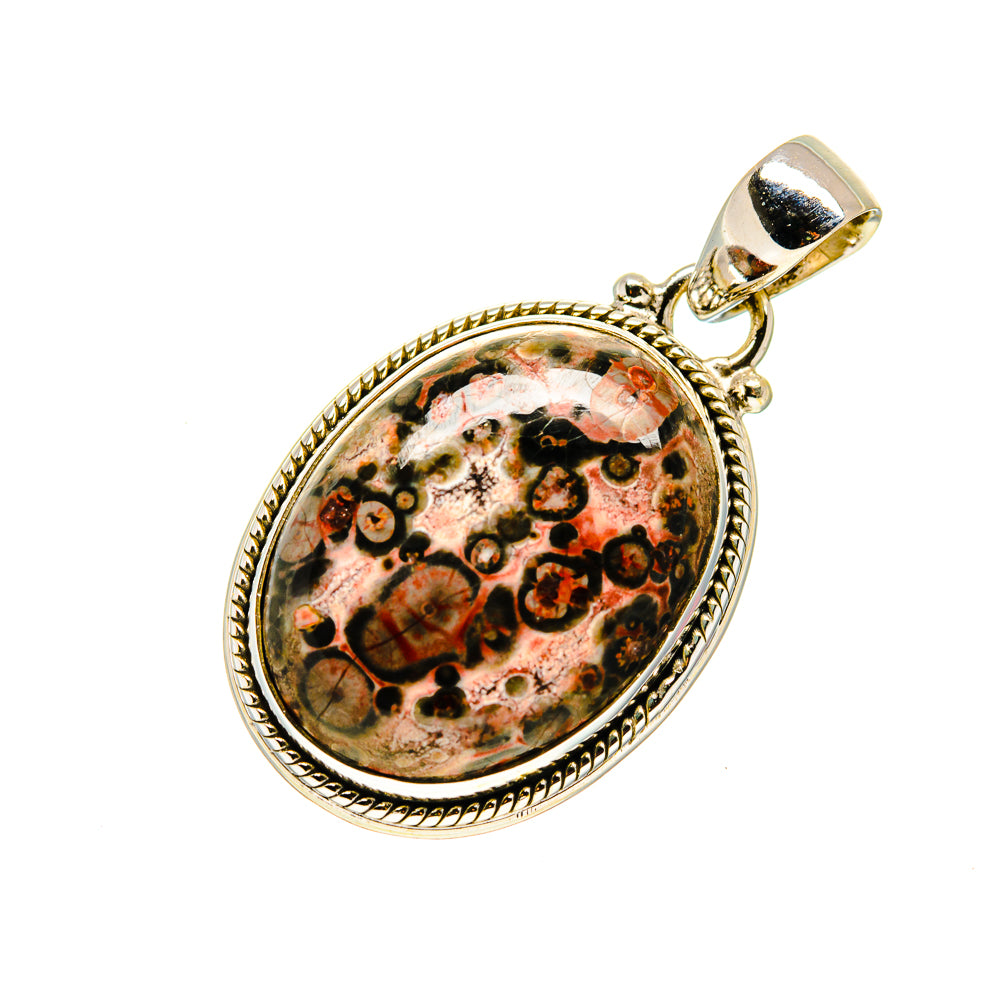 Poppy Jasper Pendants handcrafted by Anasilvercos - PD748549