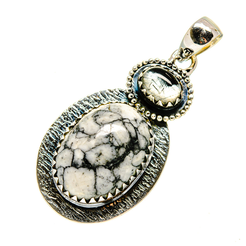 Pinolith Jasper Pendants handcrafted by Anasilvercos - PD748557