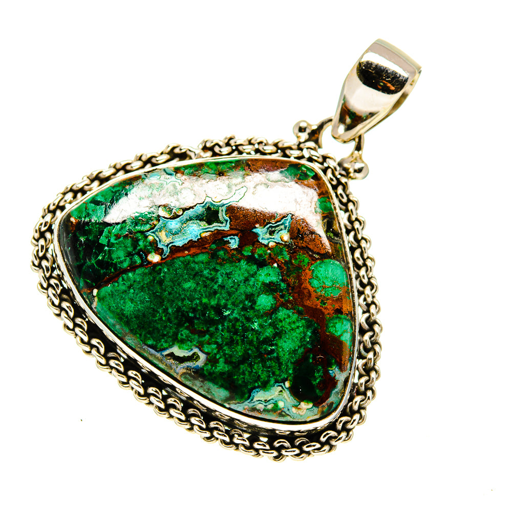 Chrysocolla Pendants handcrafted by Anasilvercos - PD748578