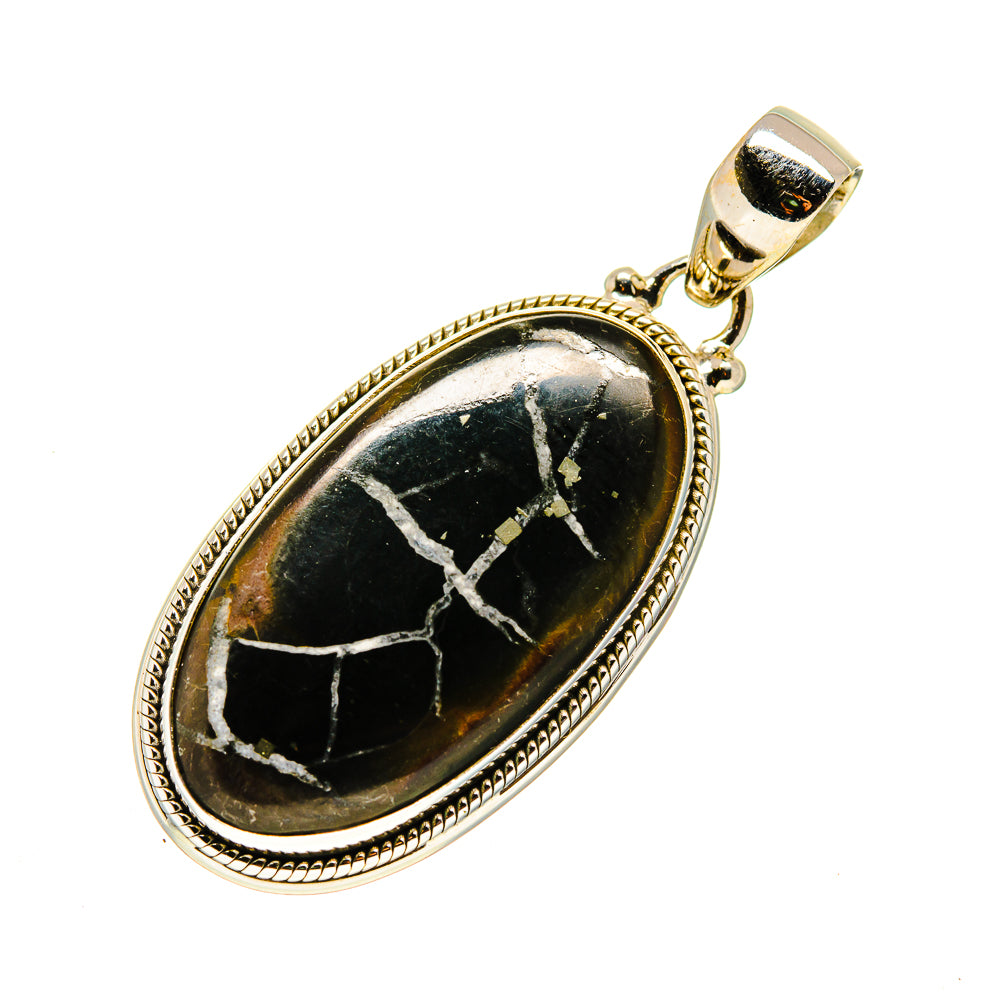 Septarian Geode Pendants handcrafted by Anasilvercos - PD748584