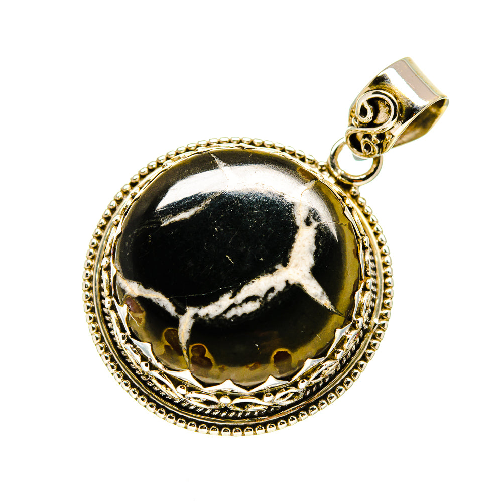 Septarian Geode Pendants handcrafted by Anasilvercos - PD748657