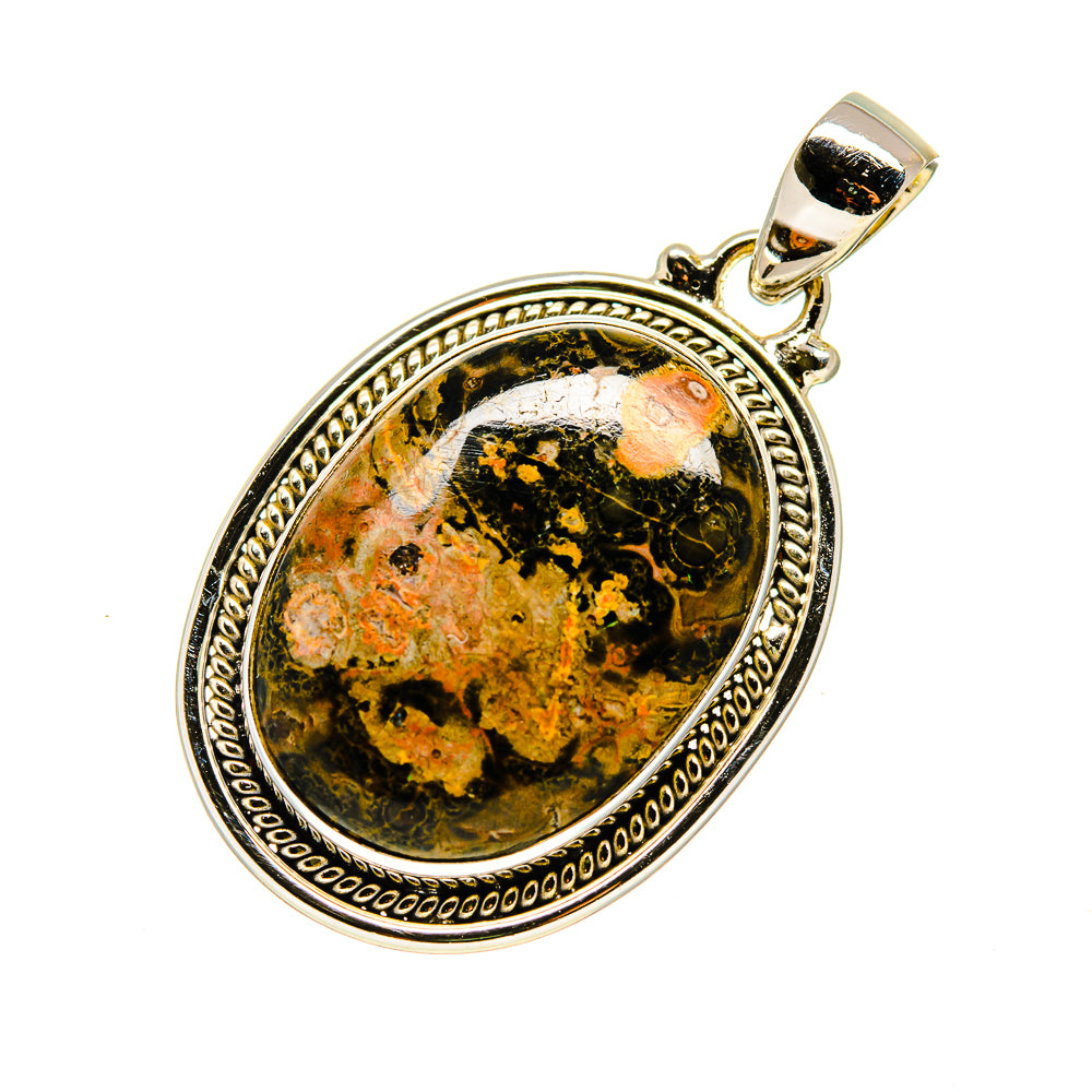 Poppy Jasper Pendants handcrafted by Anasilvercos - PD748661 - Photo 2