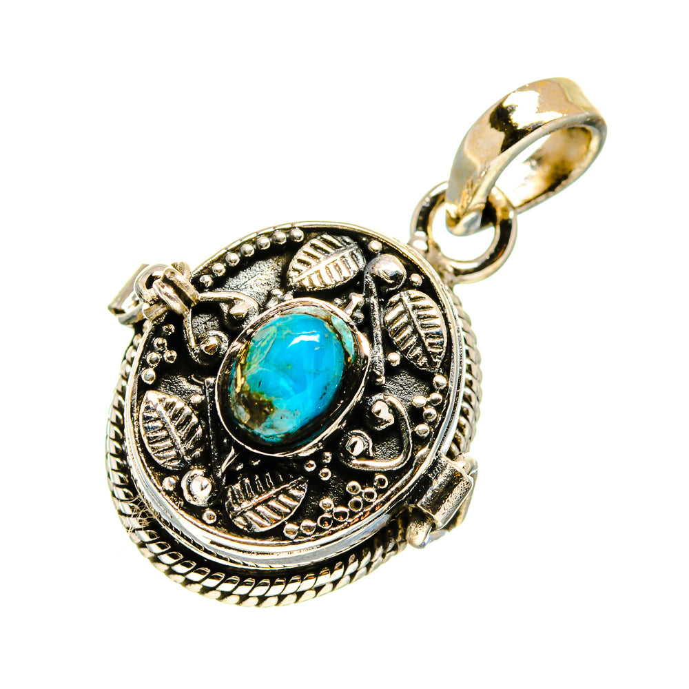 Arizona Turquoise Pendants handcrafted by Anasilvercos - PD748689