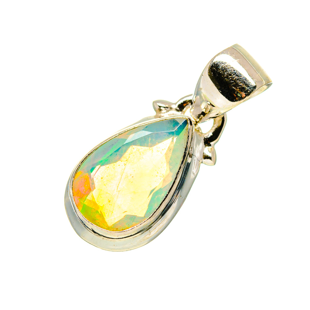 Ethiopian Opal Pendants handcrafted by Anasilvercos - PD748697