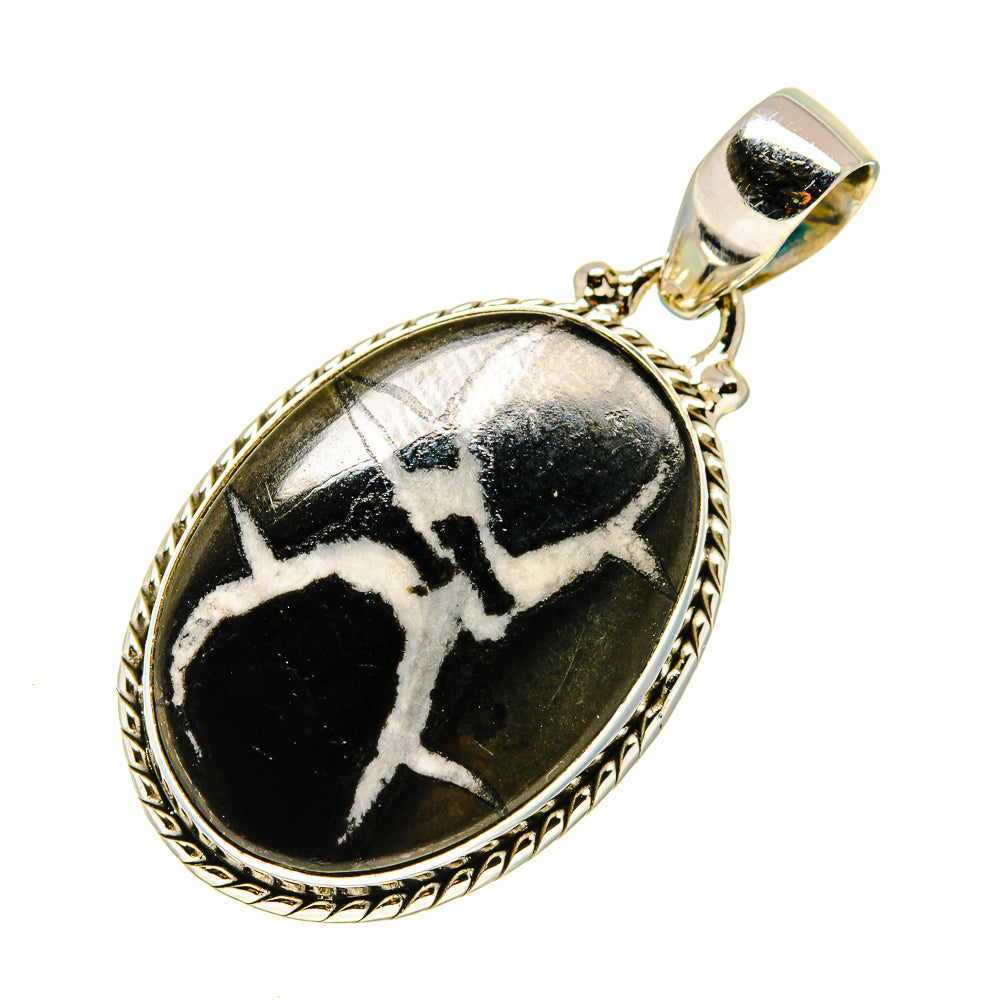 Septarian Geode Pendants handcrafted by Anasilvercos - PD748755