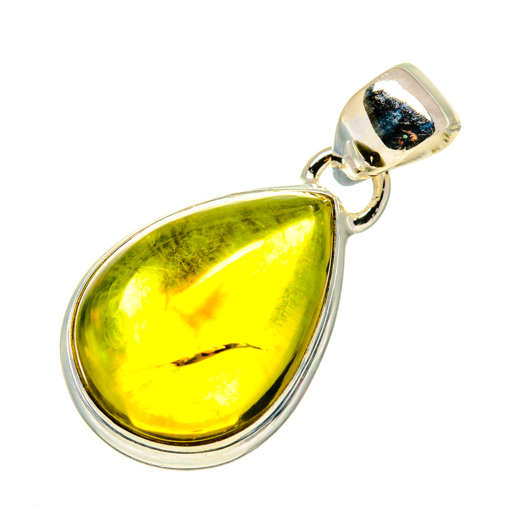 Olive Quartz Pendants handcrafted by Anasilvercos - PD748775