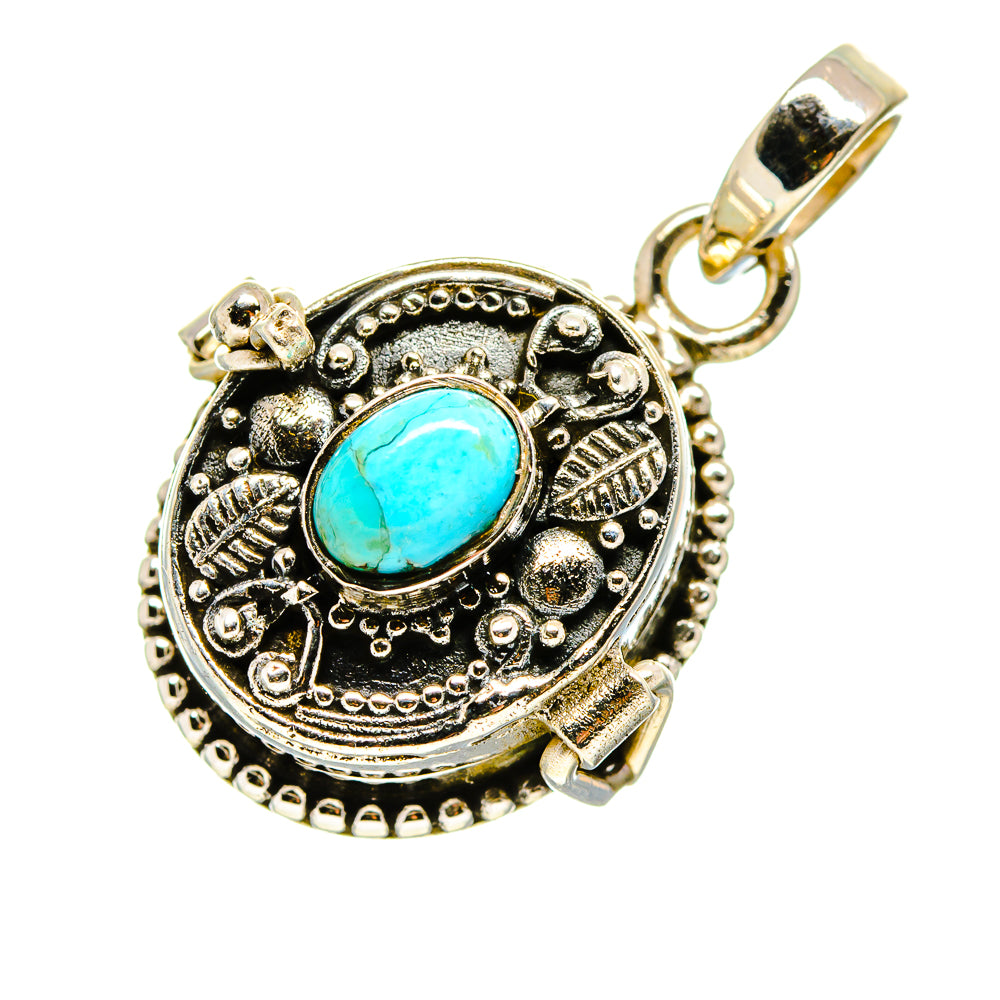 Arizona Turquoise Pendants handcrafted by Anasilvercos - PD748800