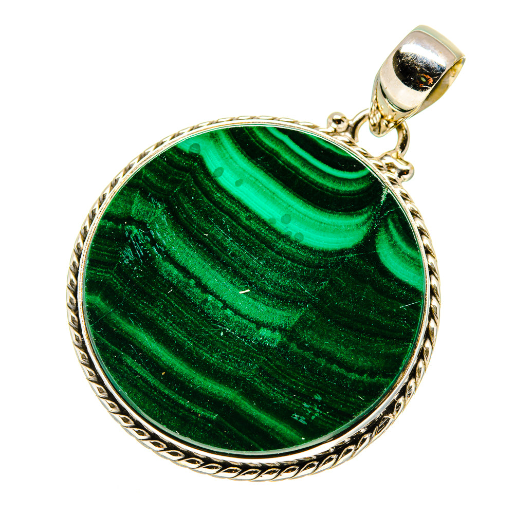 Malachite Pendants handcrafted by Anasilvercos - PD748816