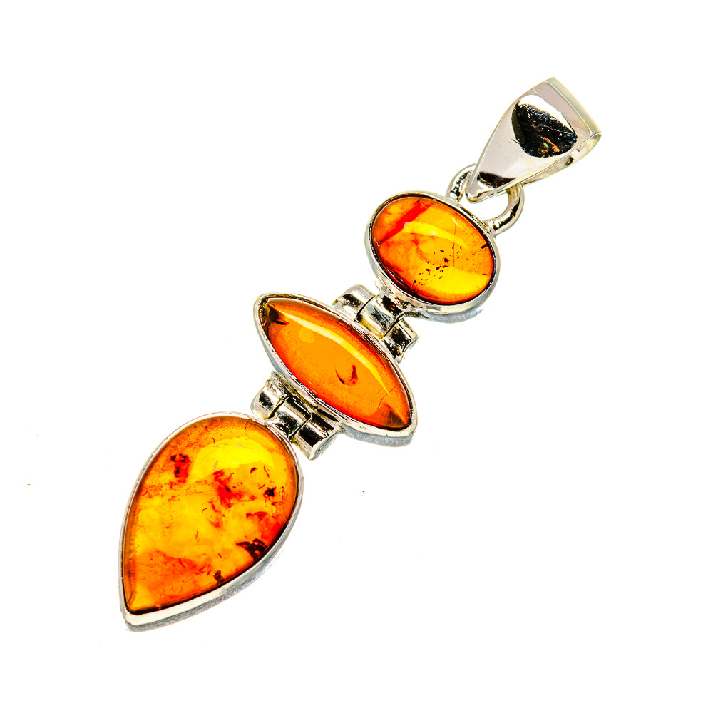 Baltic Amber Pendants handcrafted by Anasilvercos - PD748836