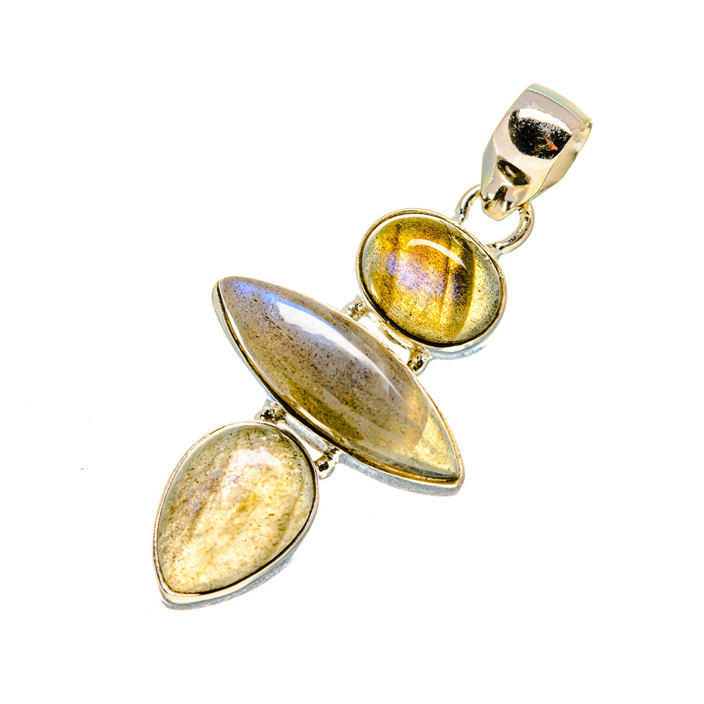 Labradorite Pendants handcrafted by Anasilvercos - PD748838