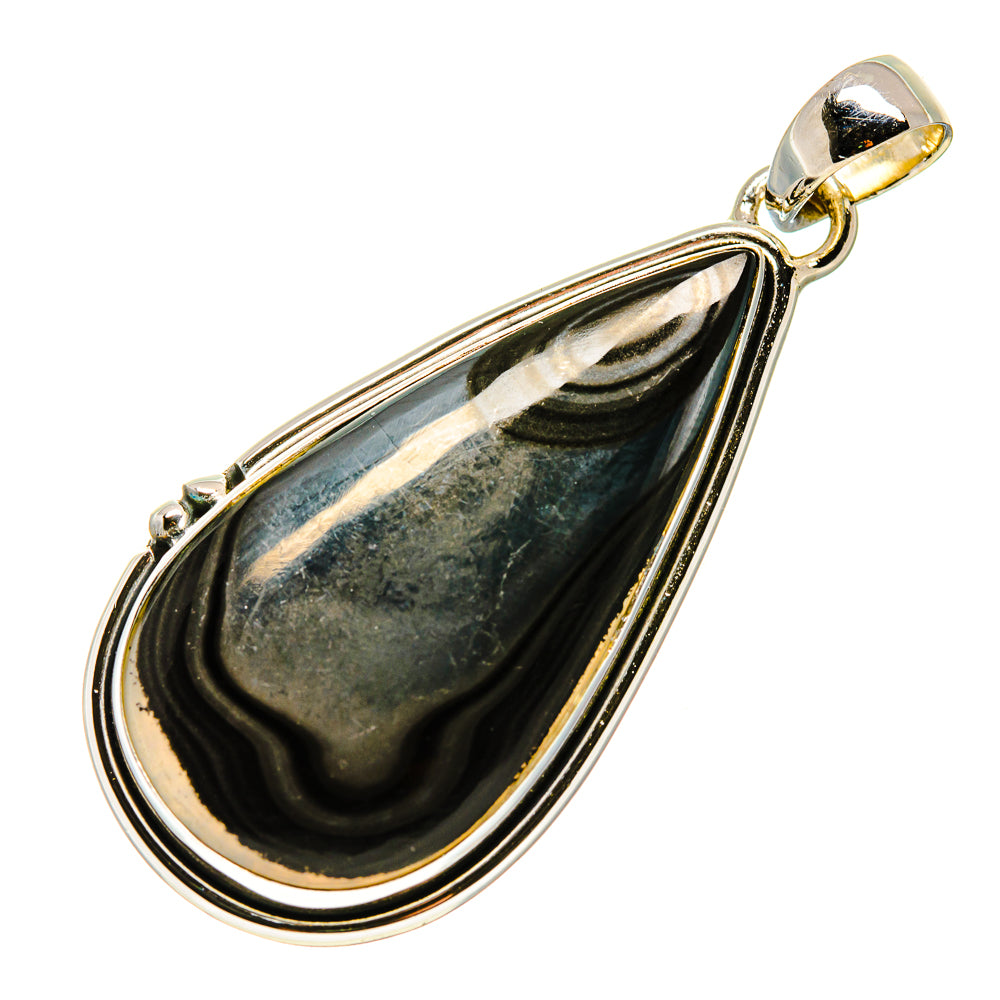 Psilomelane Pendants handcrafted by Anasilvercos - PD749038