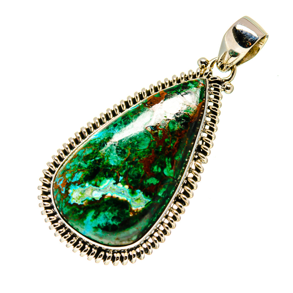 Chrysocolla Pendants handcrafted by Anasilvercos - PD749044
