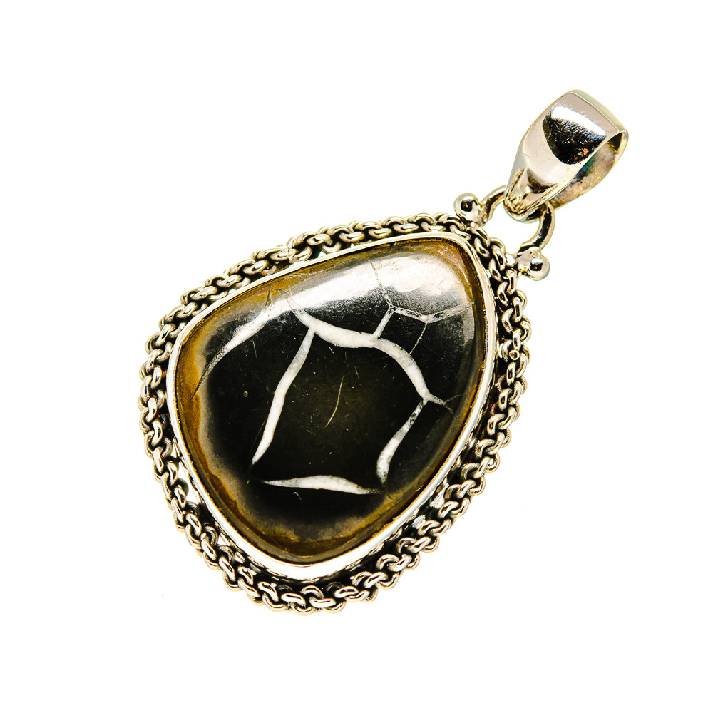 Septarian Geode Pendants handcrafted by Anasilvercos - PD749050 - Photo 2