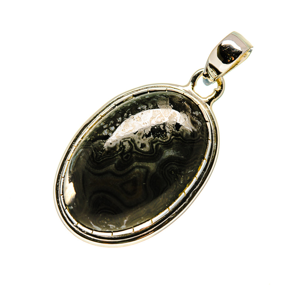 Psilomelane Pendants handcrafted by Anasilvercos - PD749084