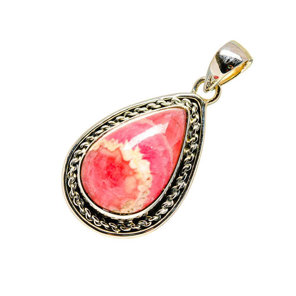 Rhodochrosite Pendants handcrafted by Anasilvercos - PD749104