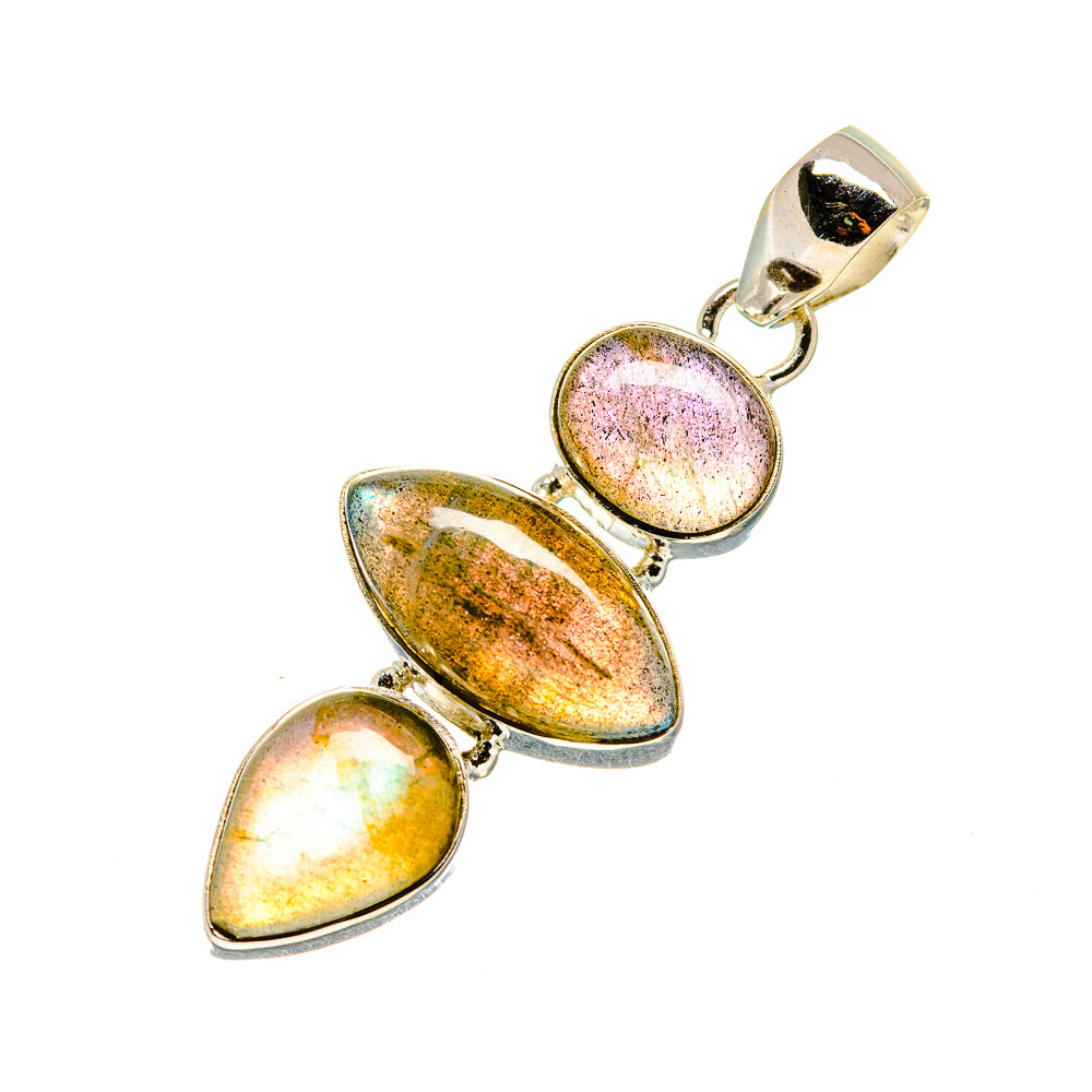 Labradorite Pendants handcrafted by Anasilvercos - PD749131