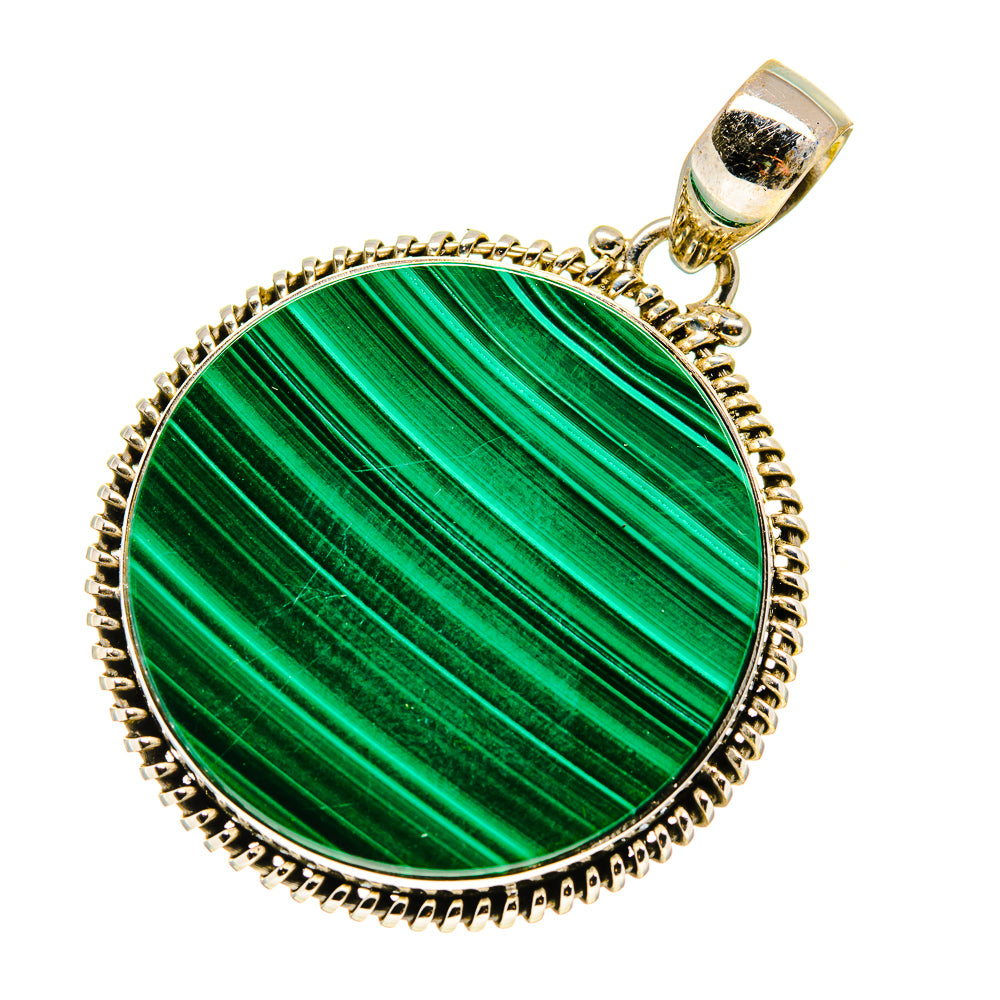 Malachite Pendants handcrafted by Anasilvercos - PD749179