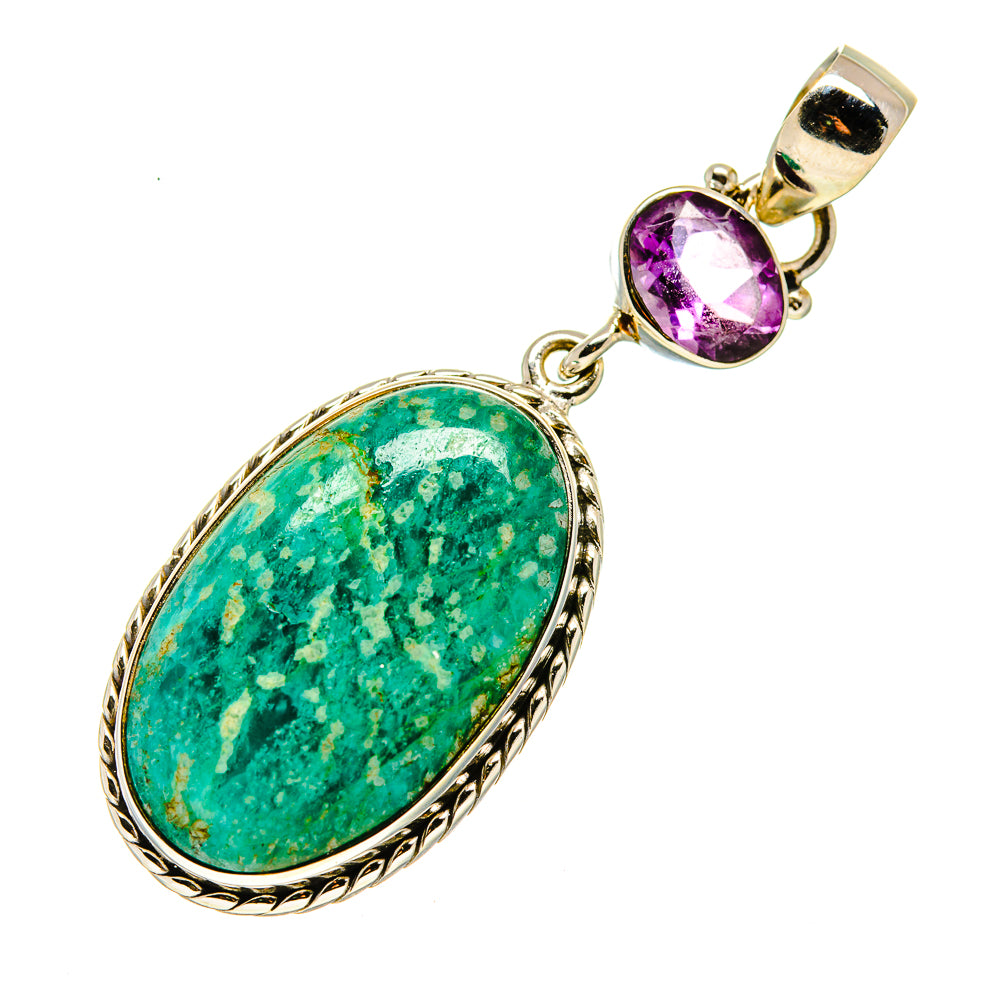Amazonite Pendants handcrafted by Anasilvercos - PD749217