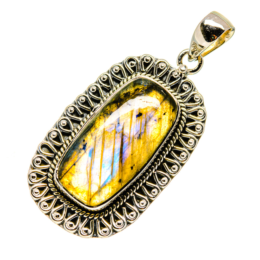Labradorite Pendants handcrafted by Anasilvercos - PD749234