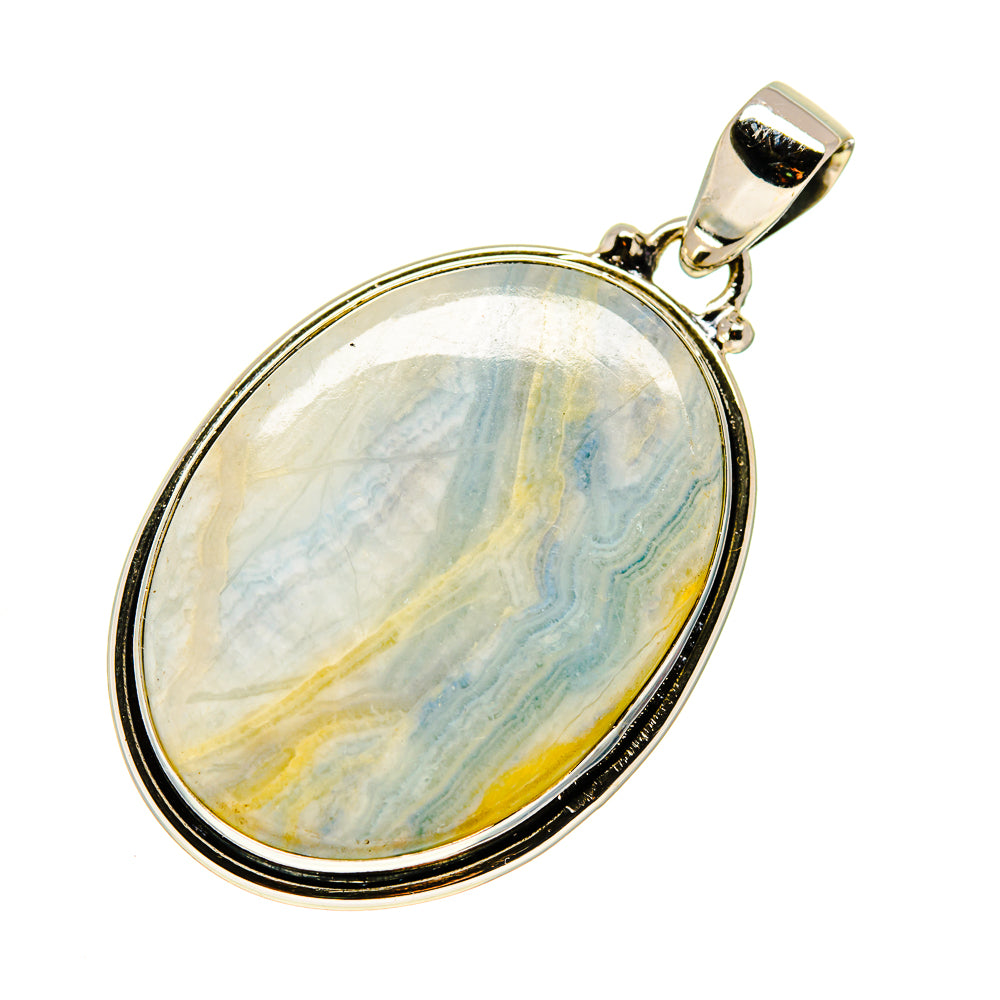 Blue Scheelite Pendants handcrafted by Anasilvercos - PD749248