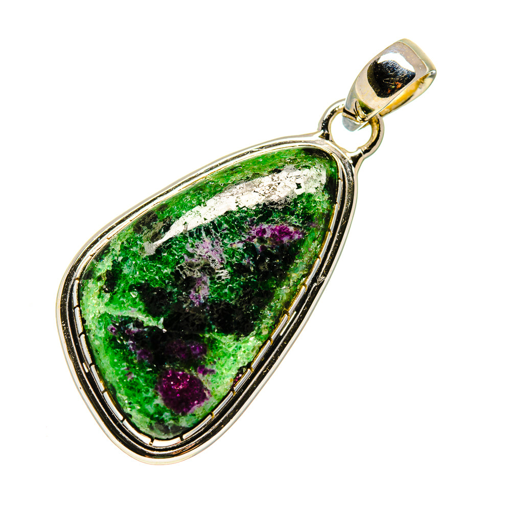 Ruby Zoisite Pendants handcrafted by Anasilvercos - PD749258