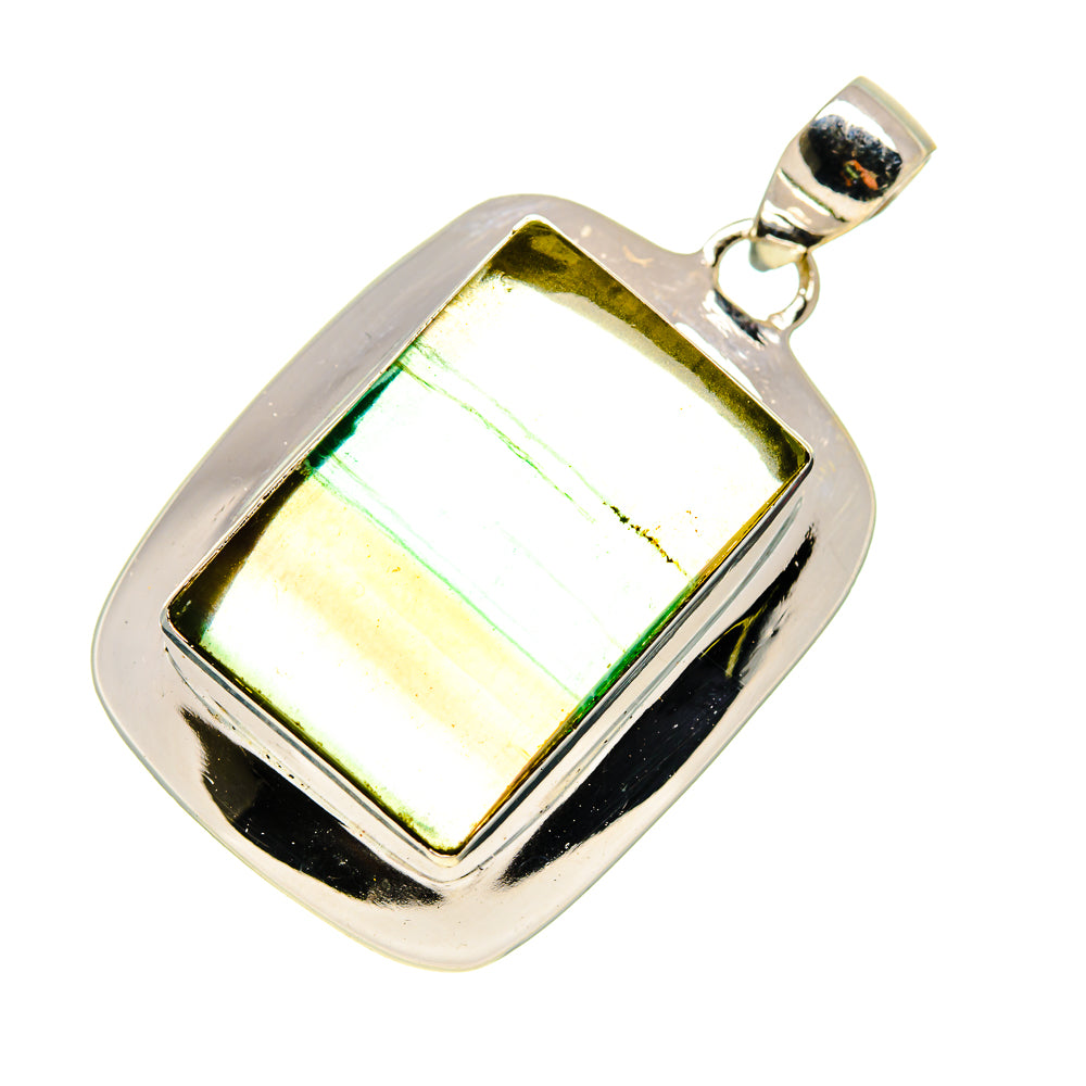 Green Fluorite Pendants handcrafted by Anasilvercos - PD749259