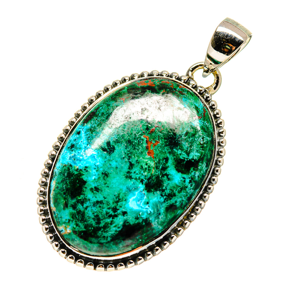 Chrysocolla Pendants handcrafted by Anasilvercos - PD749263