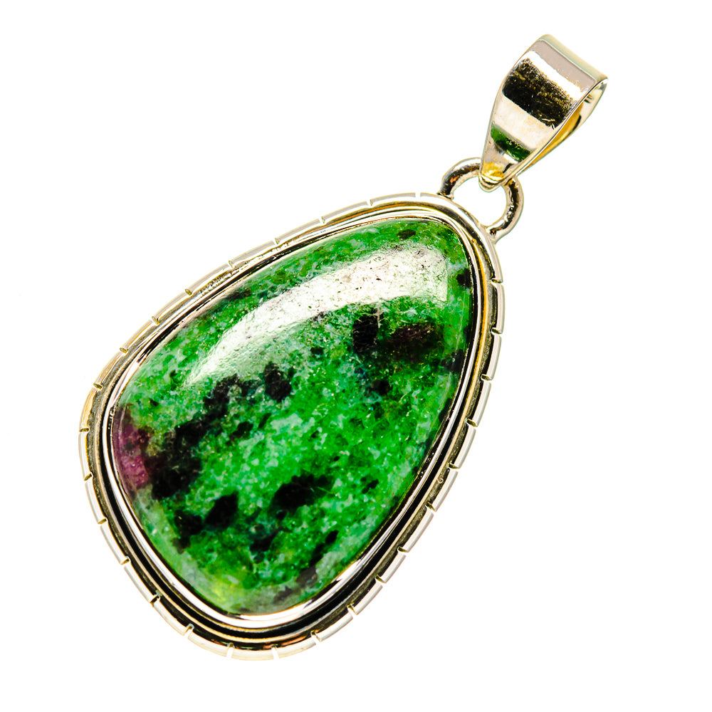 Ruby Zoisite Pendants handcrafted by Anasilvercos - PD749267