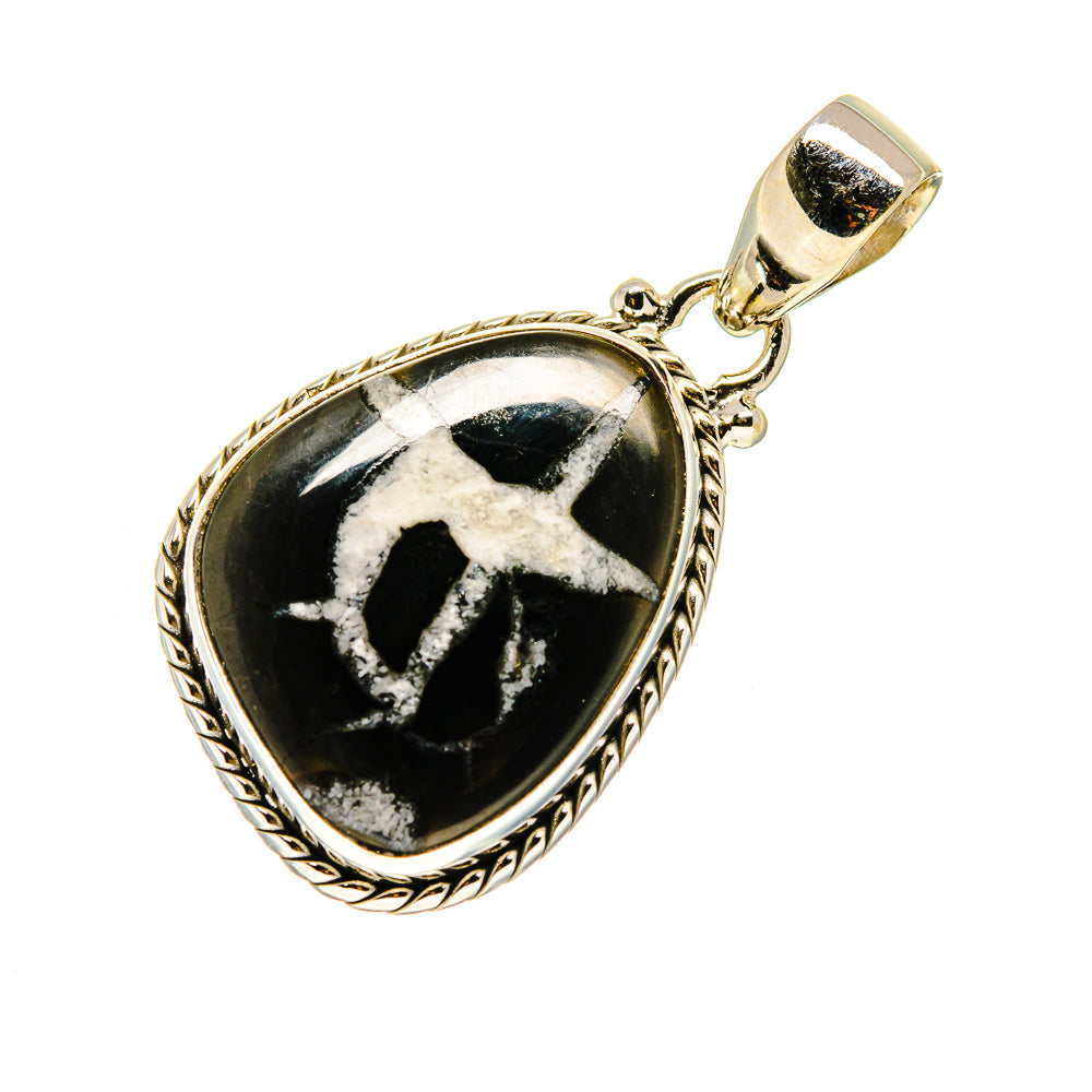 Septarian Geode Pendants handcrafted by Anasilvercos - PD749280
