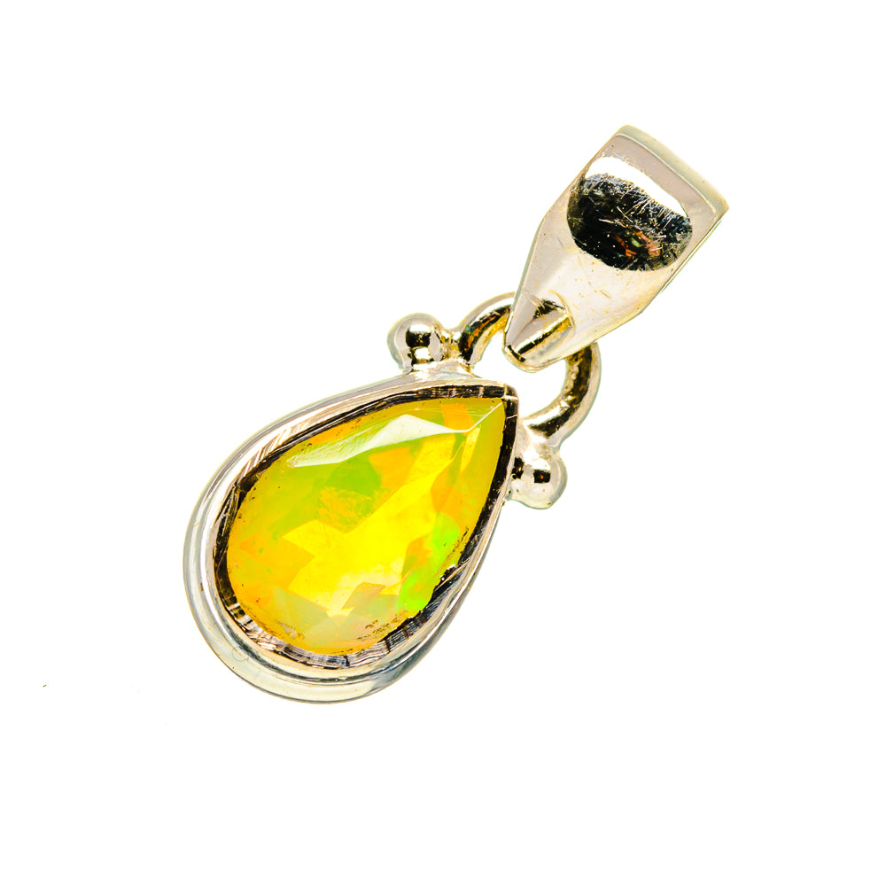 Ethiopian Opal Pendants handcrafted by Anasilvercos - PD749301