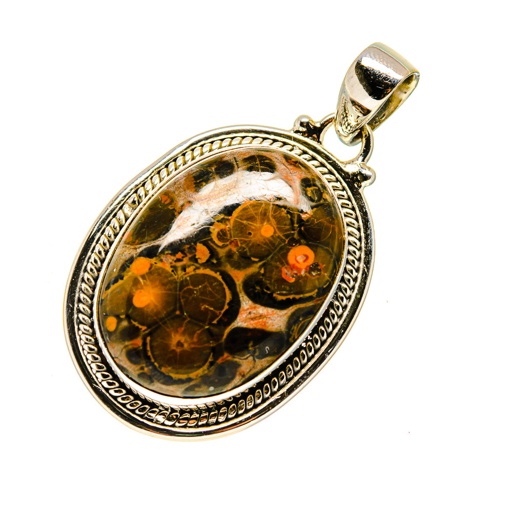 Poppy Jasper Pendants handcrafted by Anasilvercos - PD749356