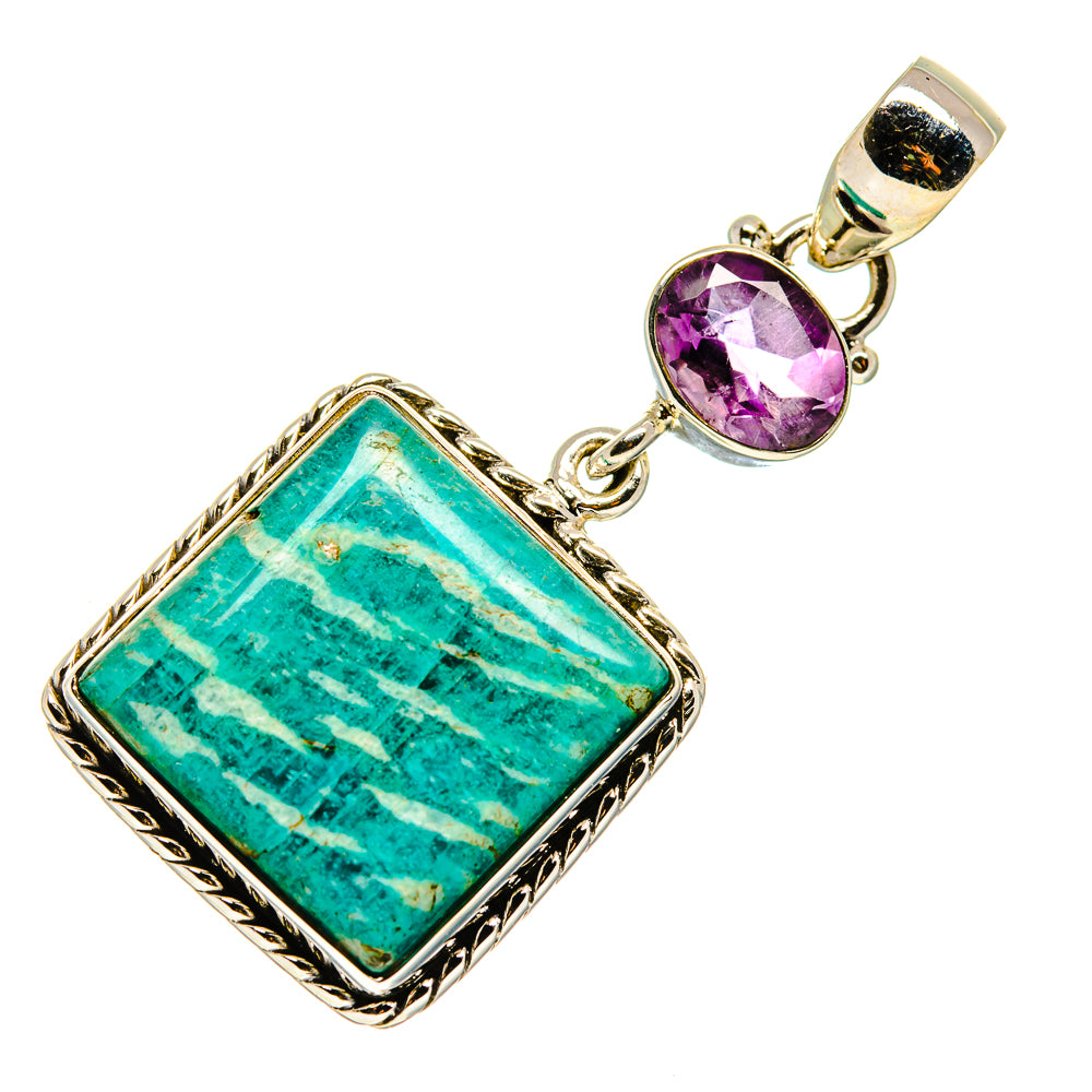 Amazonite Pendants handcrafted by Anasilvercos - PD749365