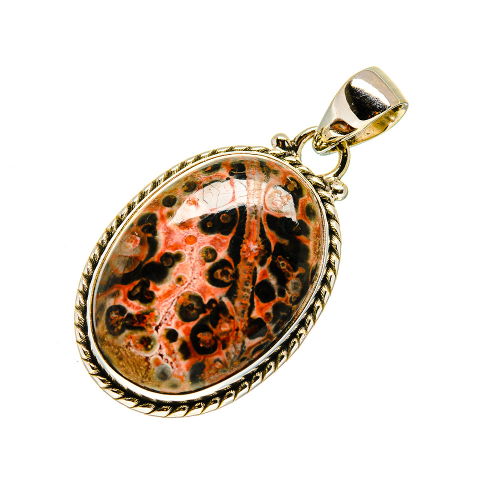 Poppy Jasper Pendants handcrafted by Anasilvercos - PD749396